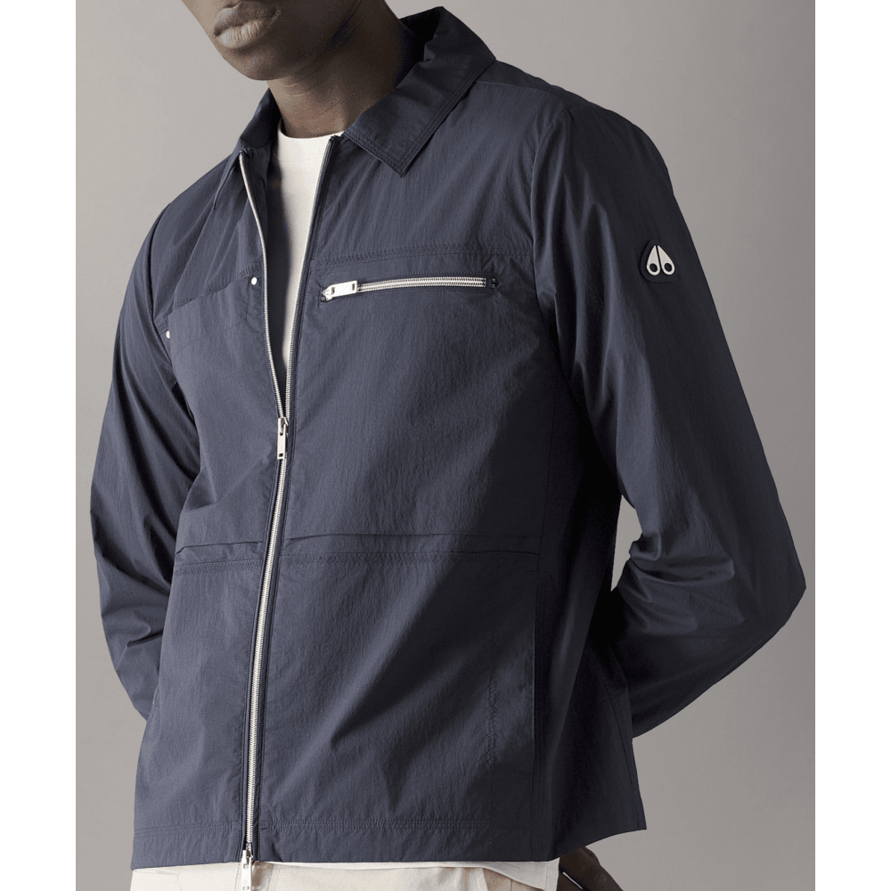 TopFlight Nylon Navy Overshirt Jacket