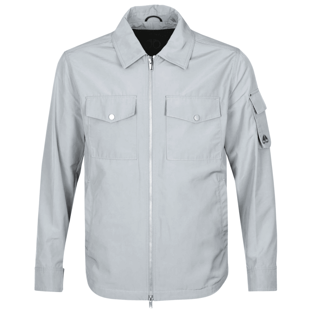 Charlesbourg Nylon Industry Grey Overshirt Jacket