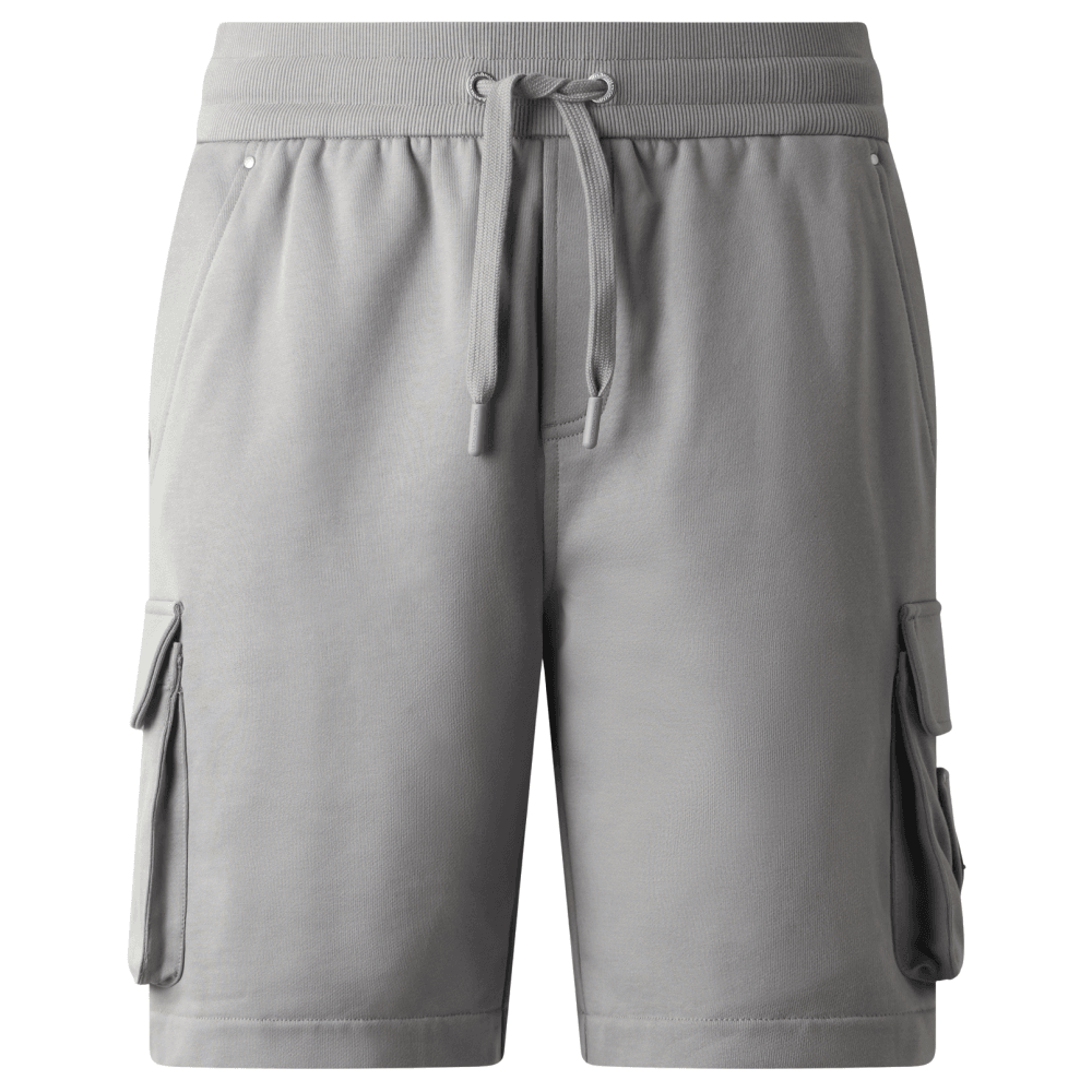 Cotton Hartsfield Industry Grey Cargo Shorts
