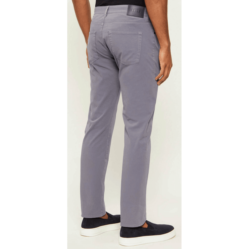 H-Delaware5 Slim Fit Lightweight Blue/Grey Trousers