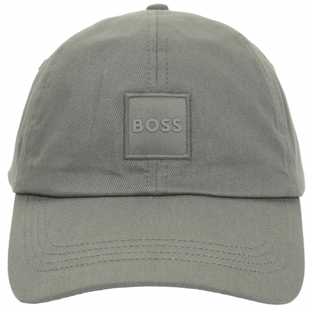 Derrel-PL Cotton Grey/Green Baseball Cap