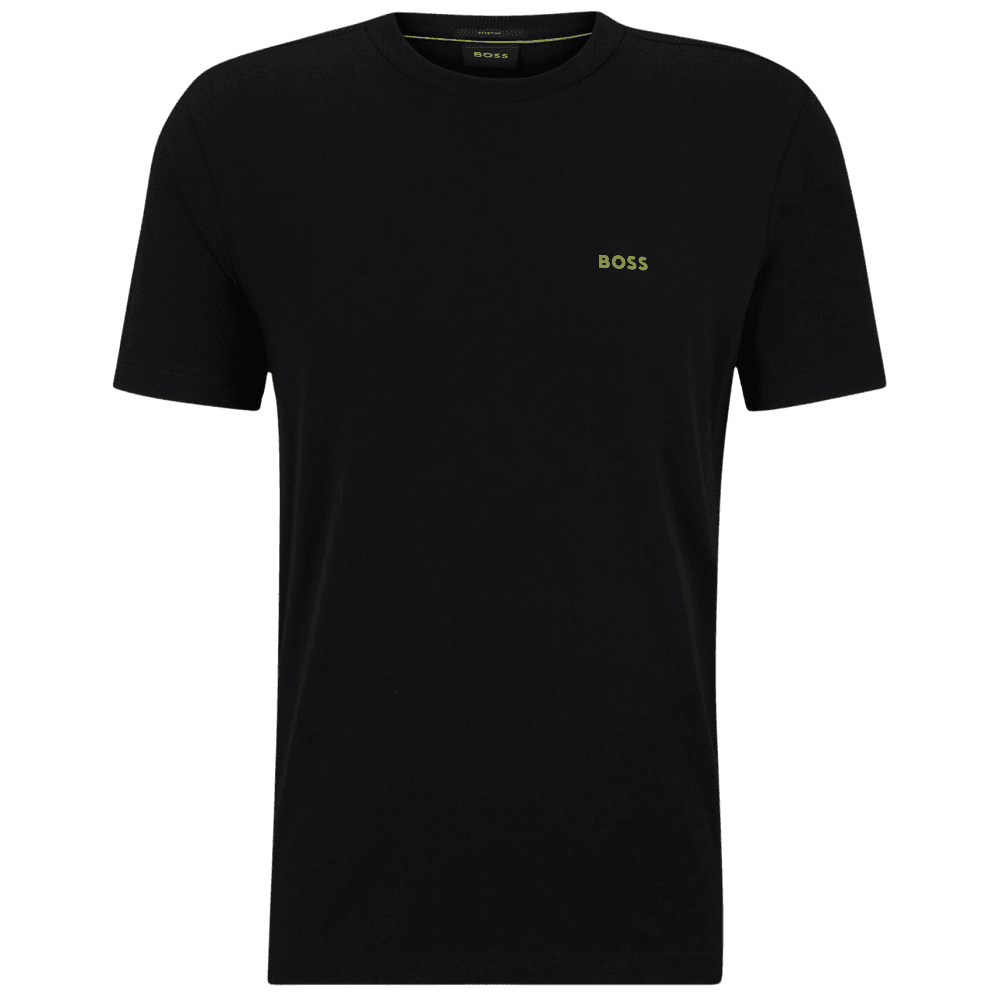 TEE Black/Gold Stretch T-Shirt