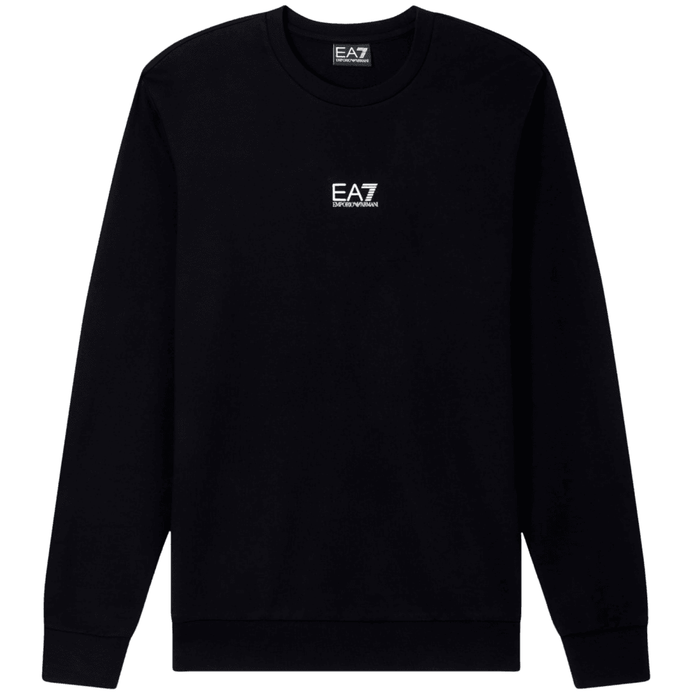 Core Logo Lightweight Black Sweatshirt
