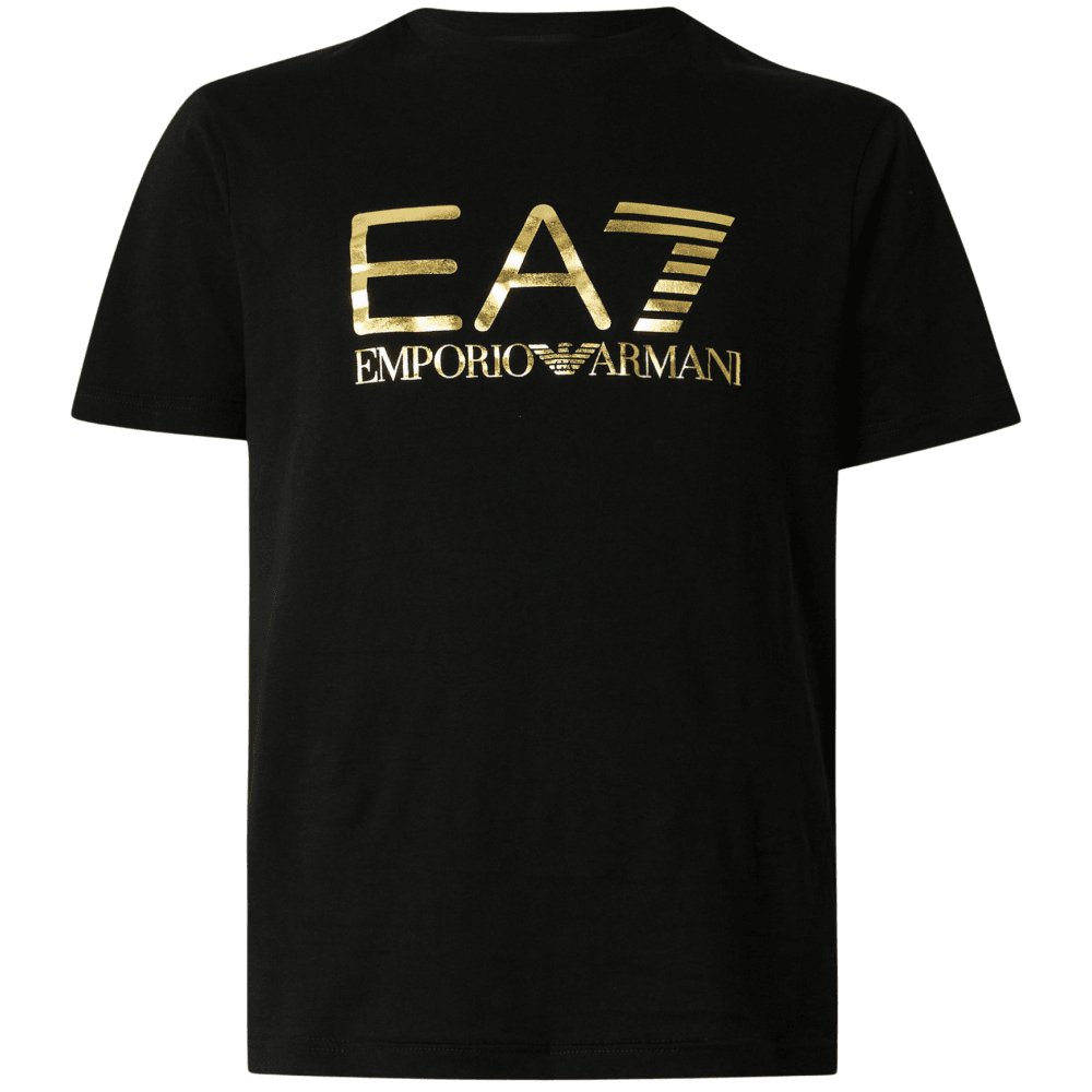 Foil Logo Black/Gold T-Shirt