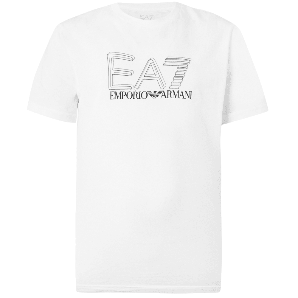 Shadow Logo White T-Shirt