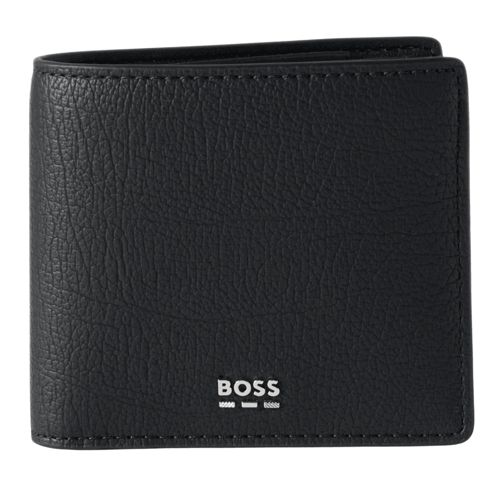 Lewis 4cc Leather Black Coin Wallet