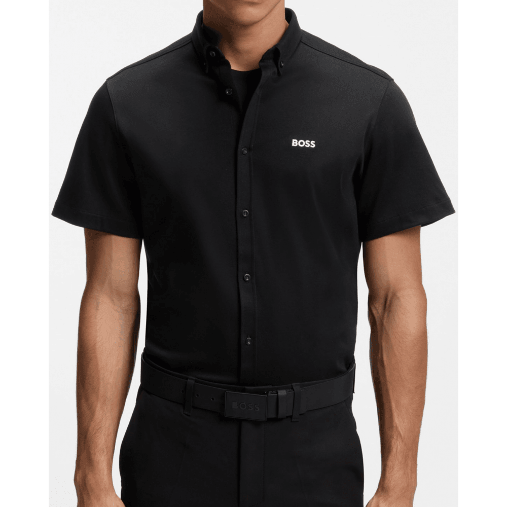 ST-Motion Black Short Sleeve Shirt