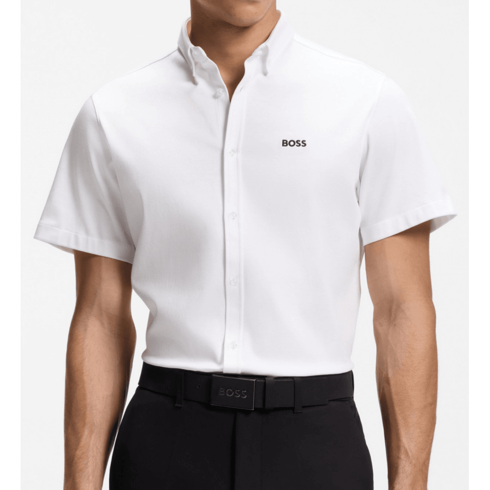 ST-Motion White Short Sleeve Shirt