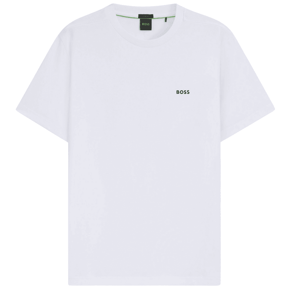 TEE White/Black Stretch T-Shirt