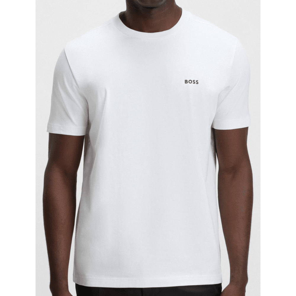 TEE White/Black Stretch T-Shirt