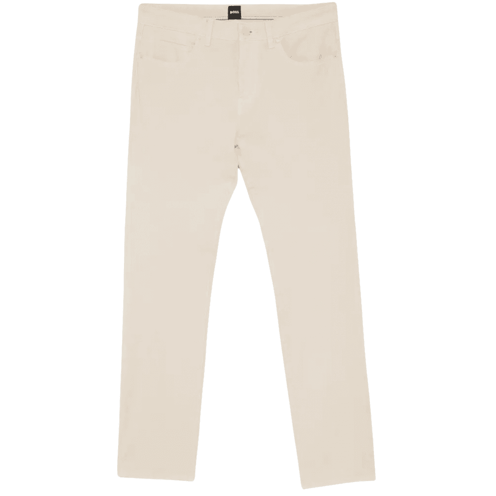 H-Delaware5 Slim Fit Lightweight Beige Trousers