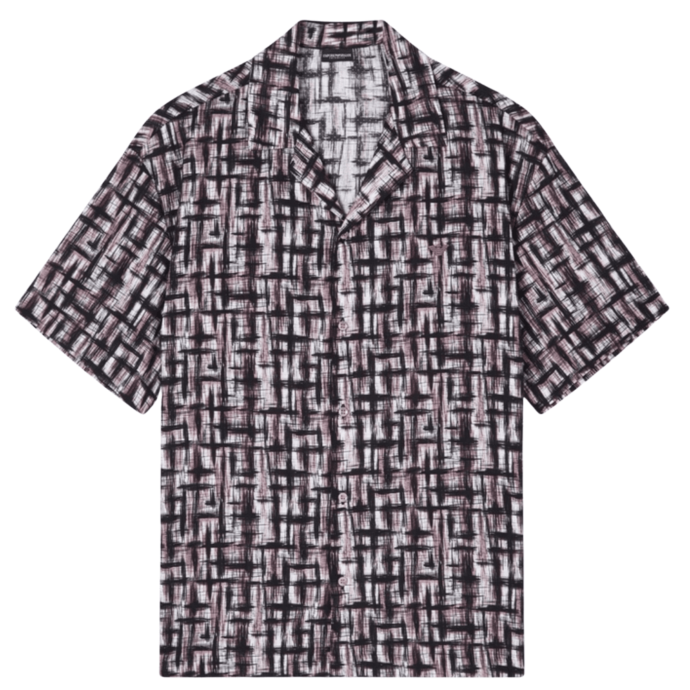 Woven Camo Shirt Set