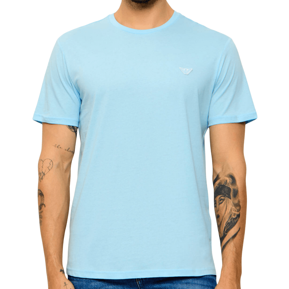 Slim Fit Sky Blue T-Shirt