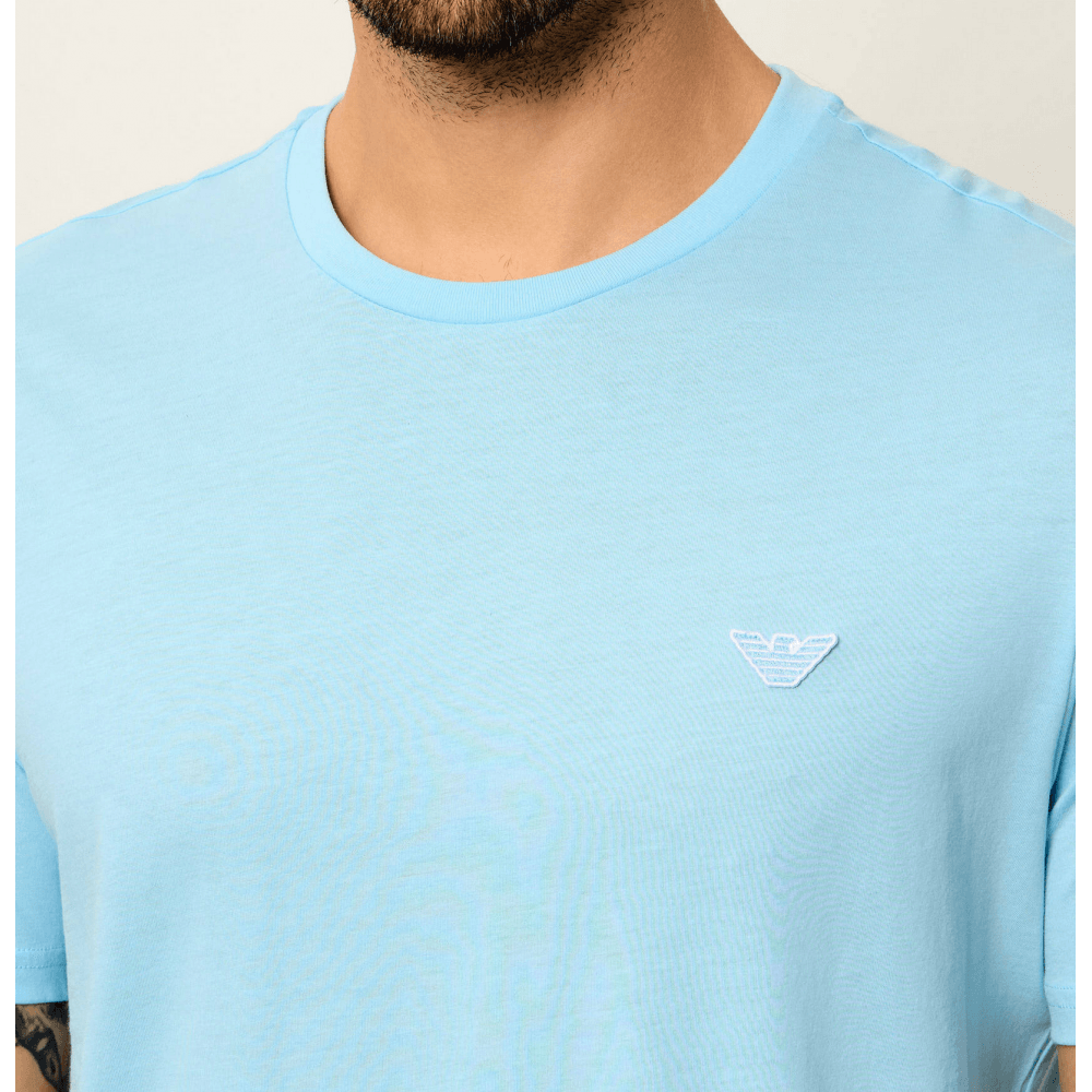 Slim Fit Sky Blue T-Shirt