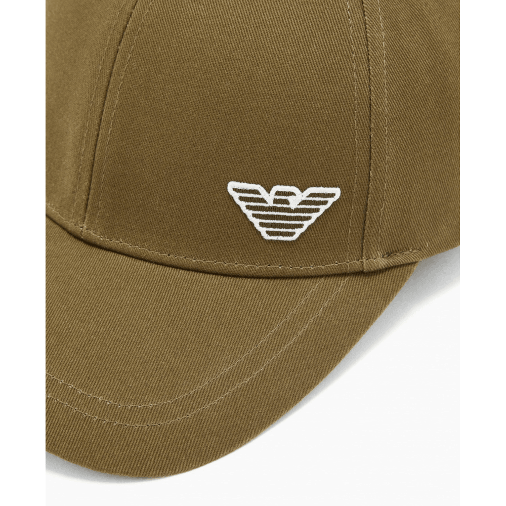 Embroidered Eagle Khaki Cap