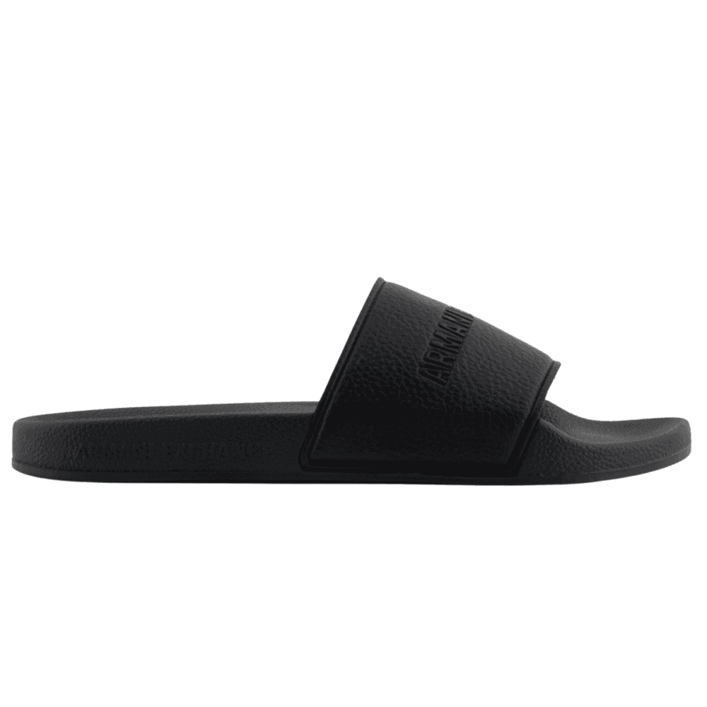 Logo Black Rubber Slider