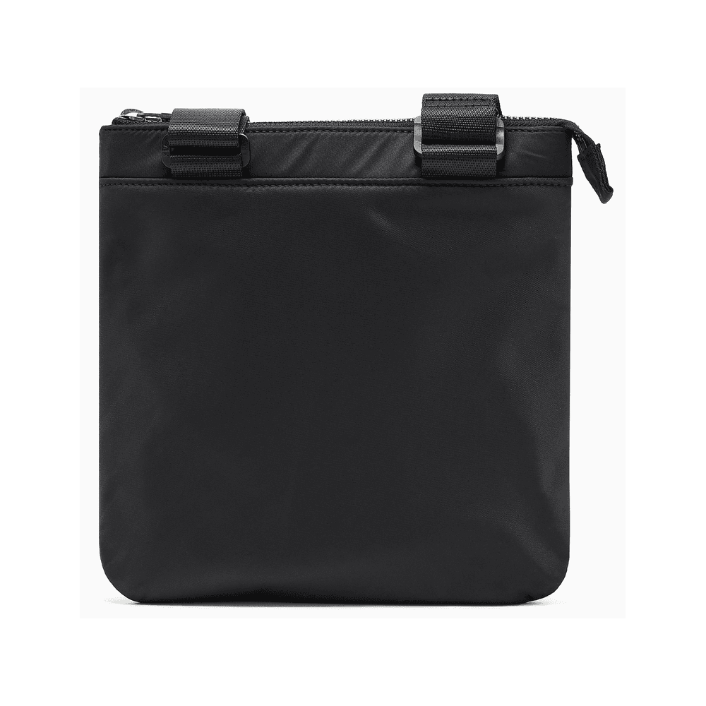 Nylon Icon Logo Black Side Bag
