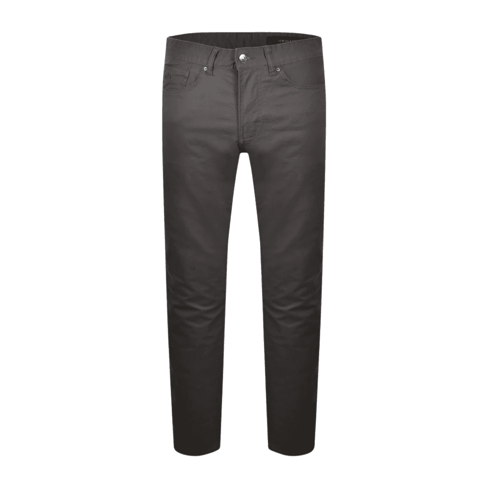 Extra Slim Fit 5-Pocket Grey/Beige Gabardine Jeans