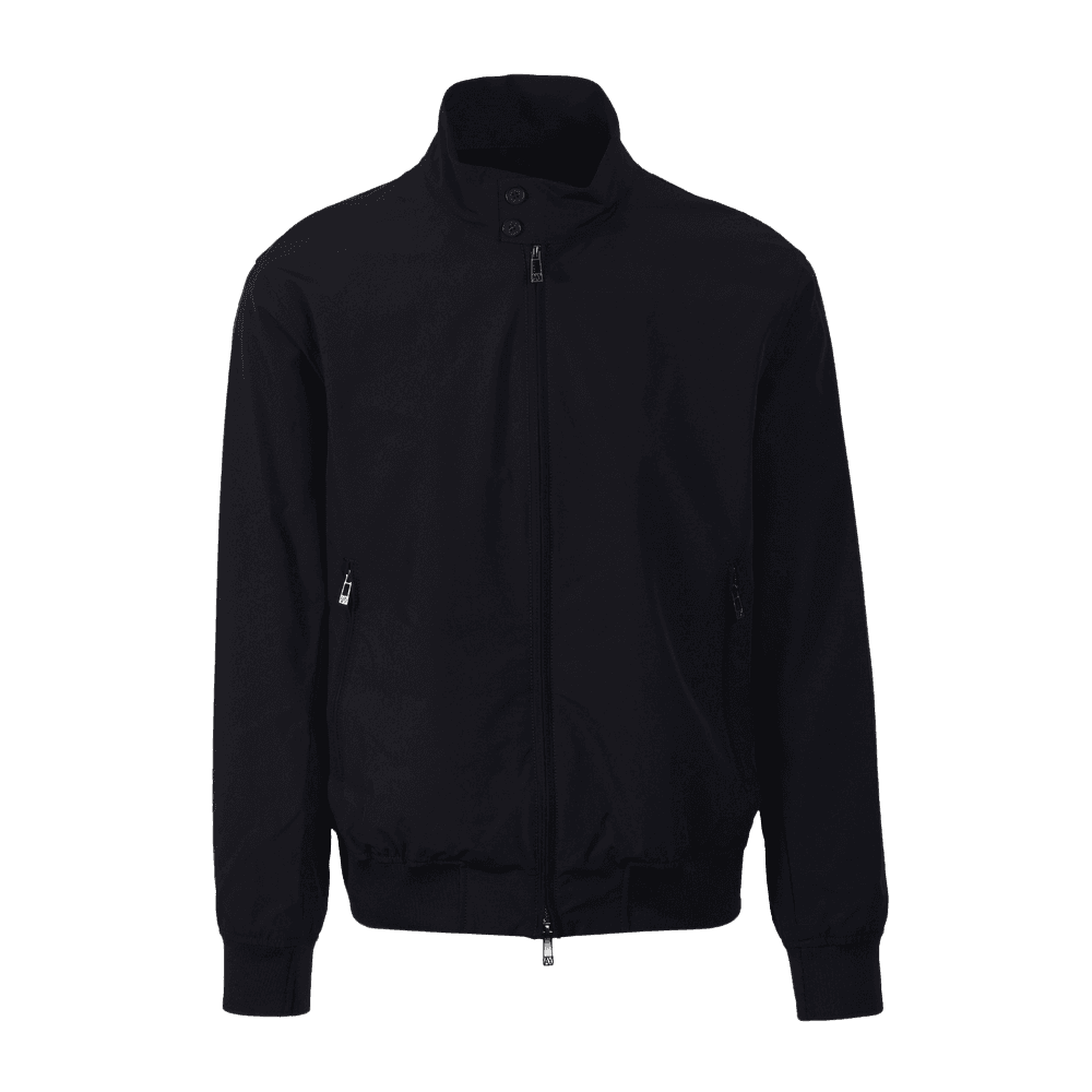 Soft Shell Navy Harrington Jacket