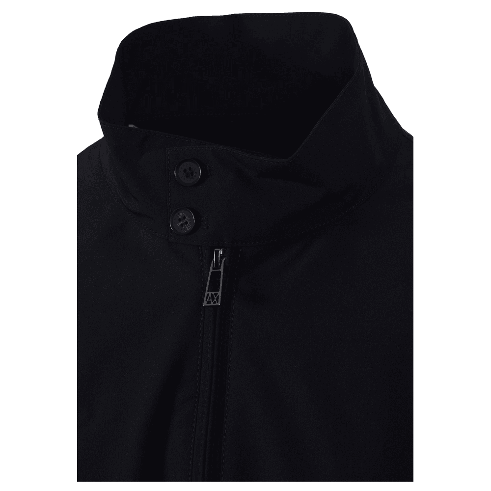 Soft Shell Navy Harrington Jacket