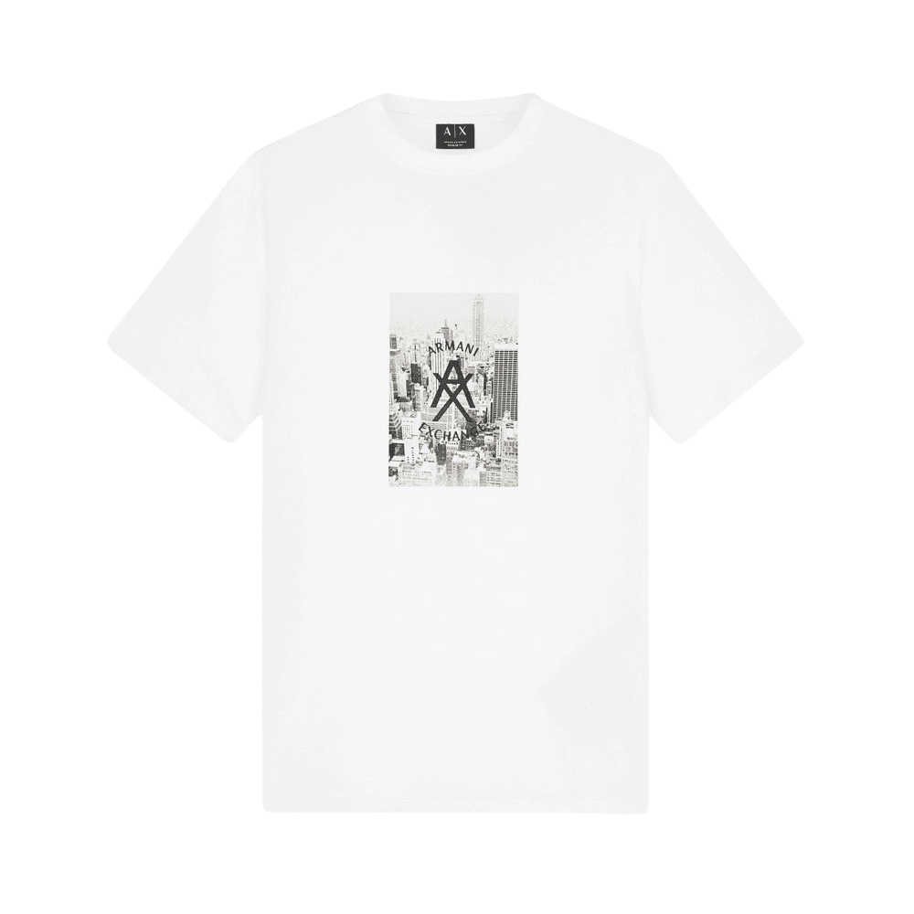 City Graphic Logo White T-Shirt