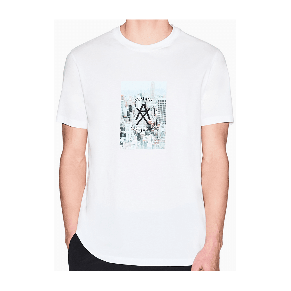 City Graphic Logo White T-Shirt