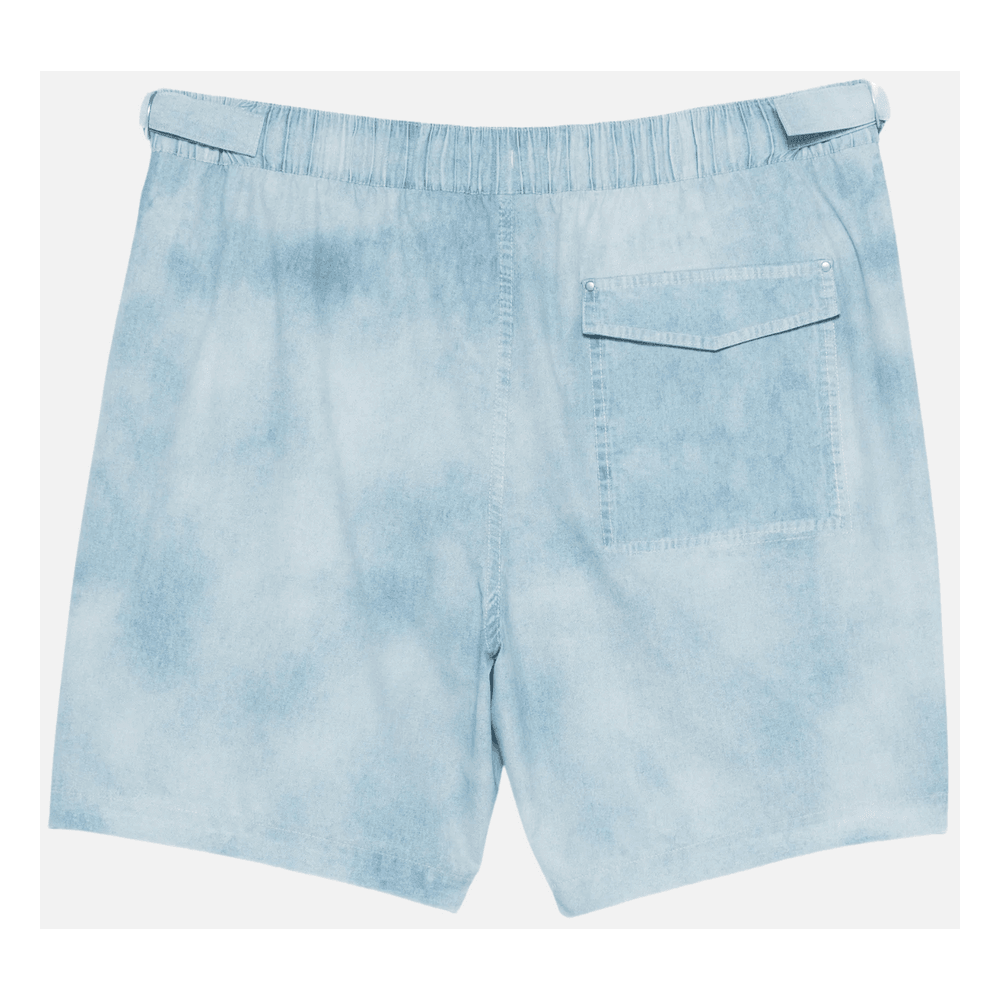 Nylon Metal Logo Blue Hide & Swim Shorts