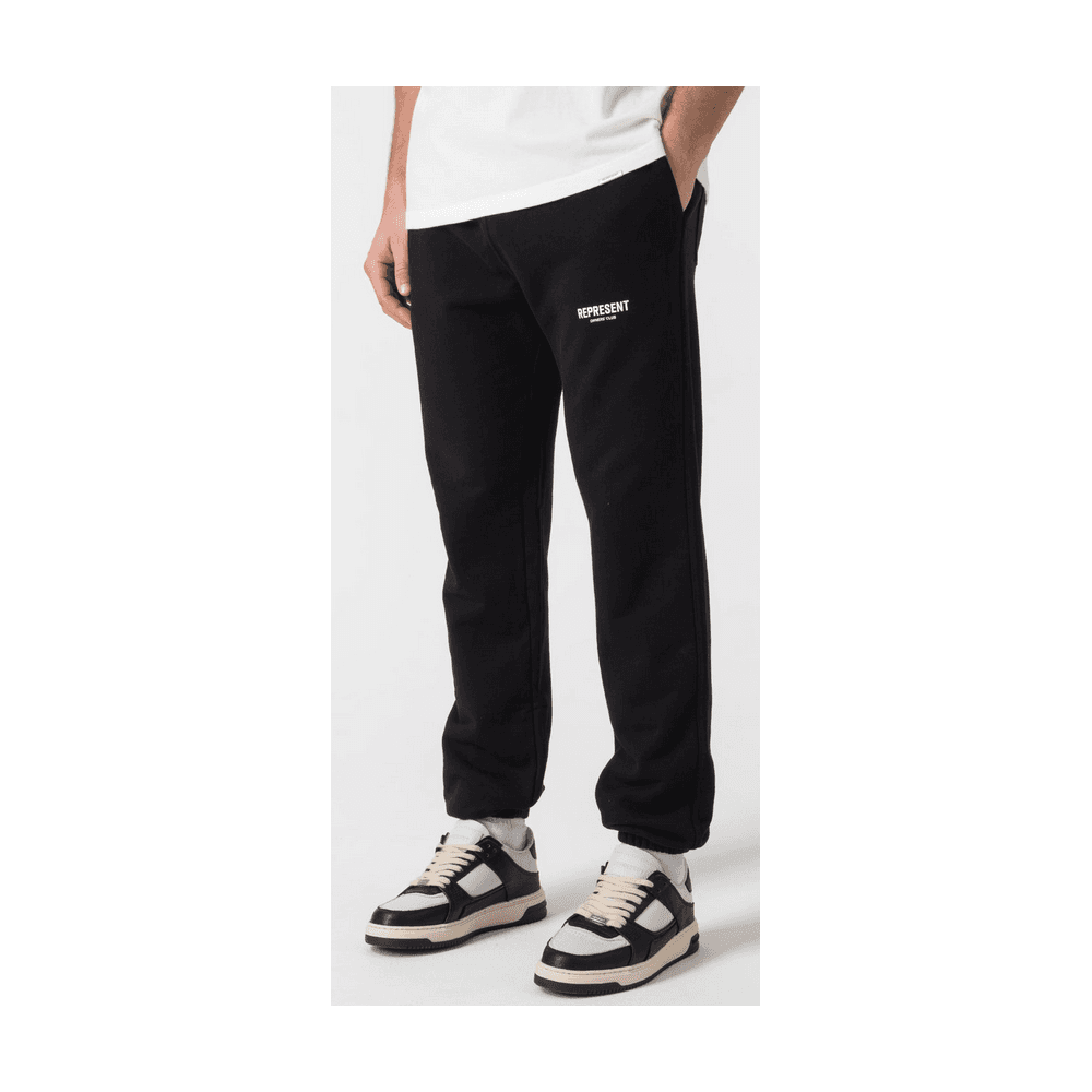 Owners Club Ash Black Joggers