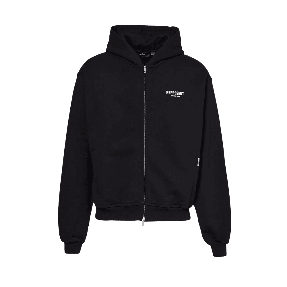 Owners Club Black Zip Hoodie