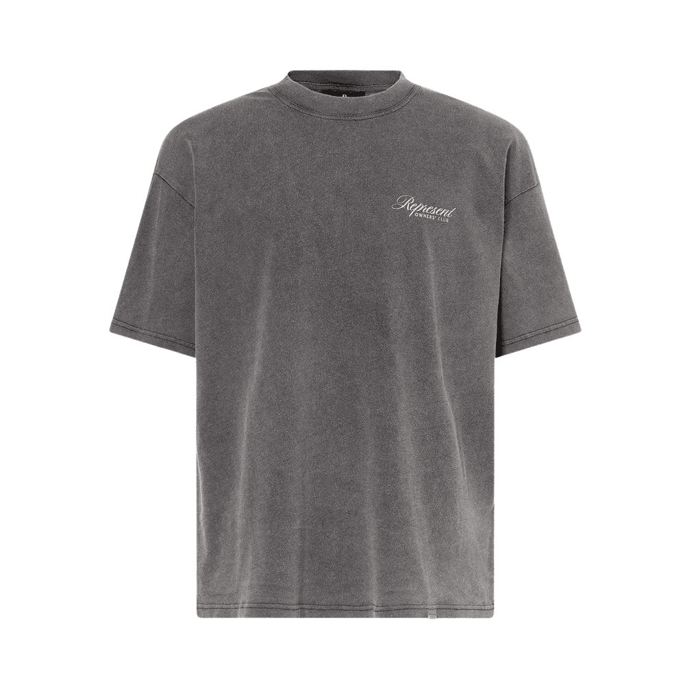 Scripted Owners Club Oversized Vintage Grey T-Shirt
