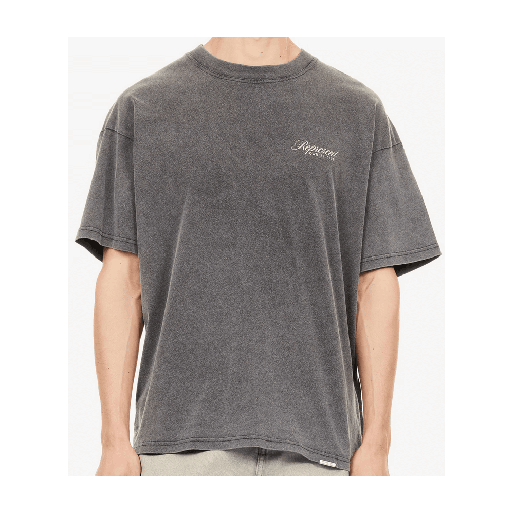 Scripted Owners Club Oversized Vintage Grey T-Shirt
