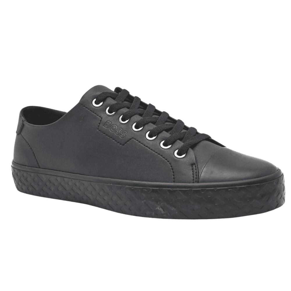 Aiden M Black Low Top Trainer