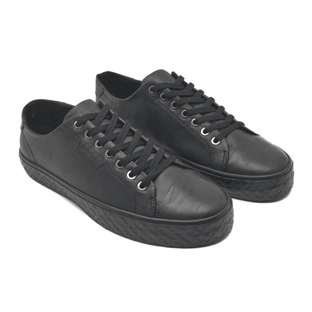Aiden M Black Low Top Trainer