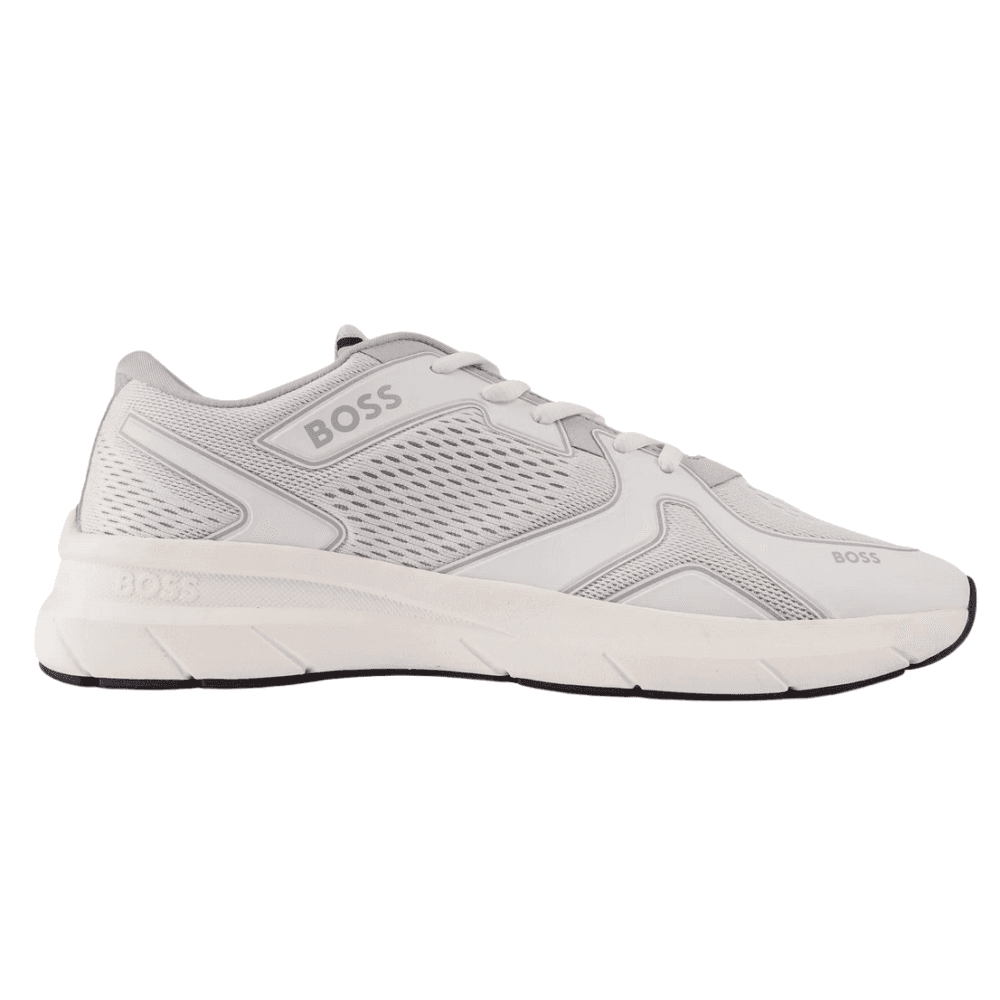 Owen Runn Mesh White Trainers
