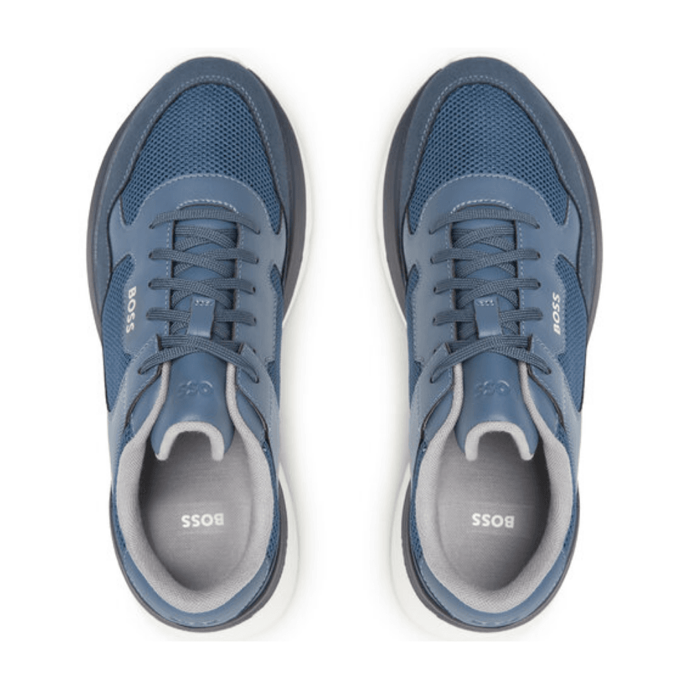 Dean Runn Mesh Blue Trainers