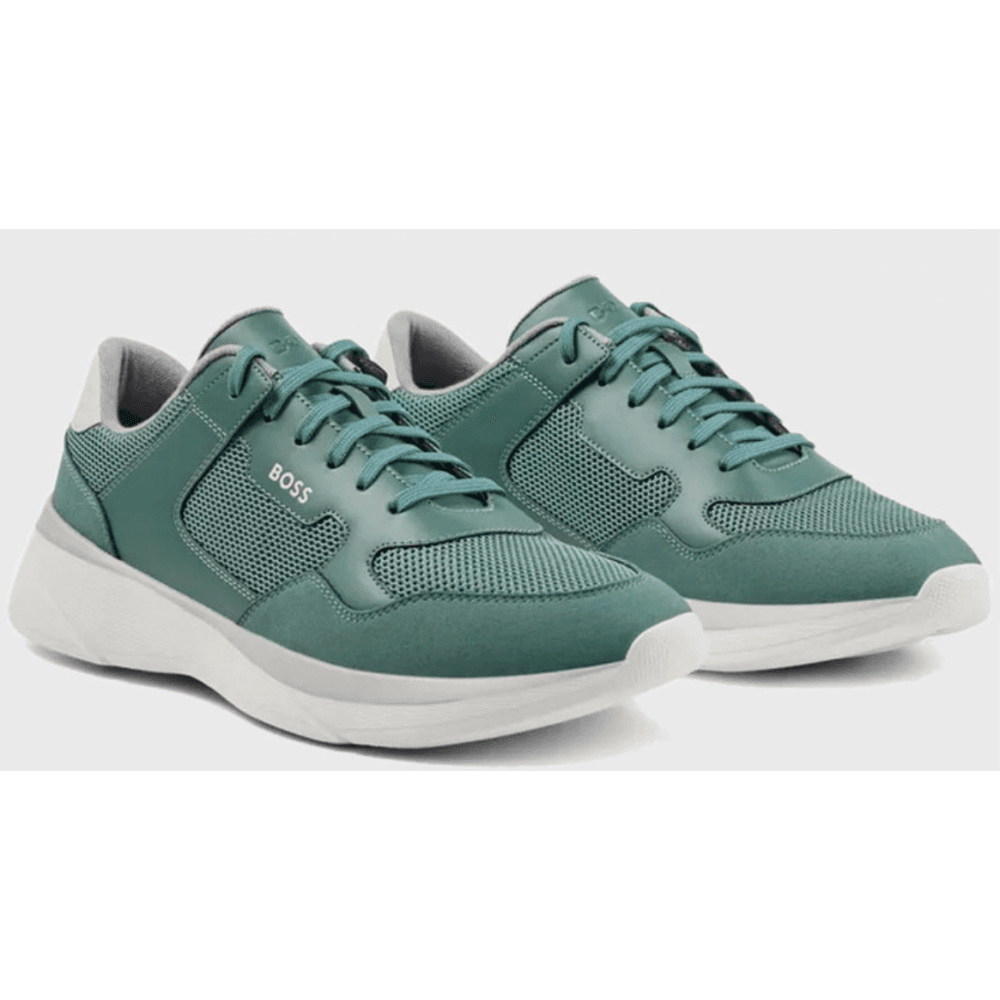 Dean Runn Mesh Open Green Trainers