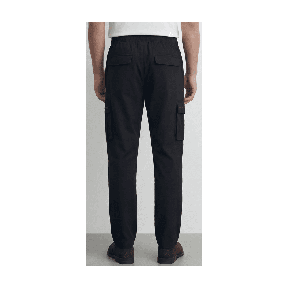 Savoco Black Cargo Pants