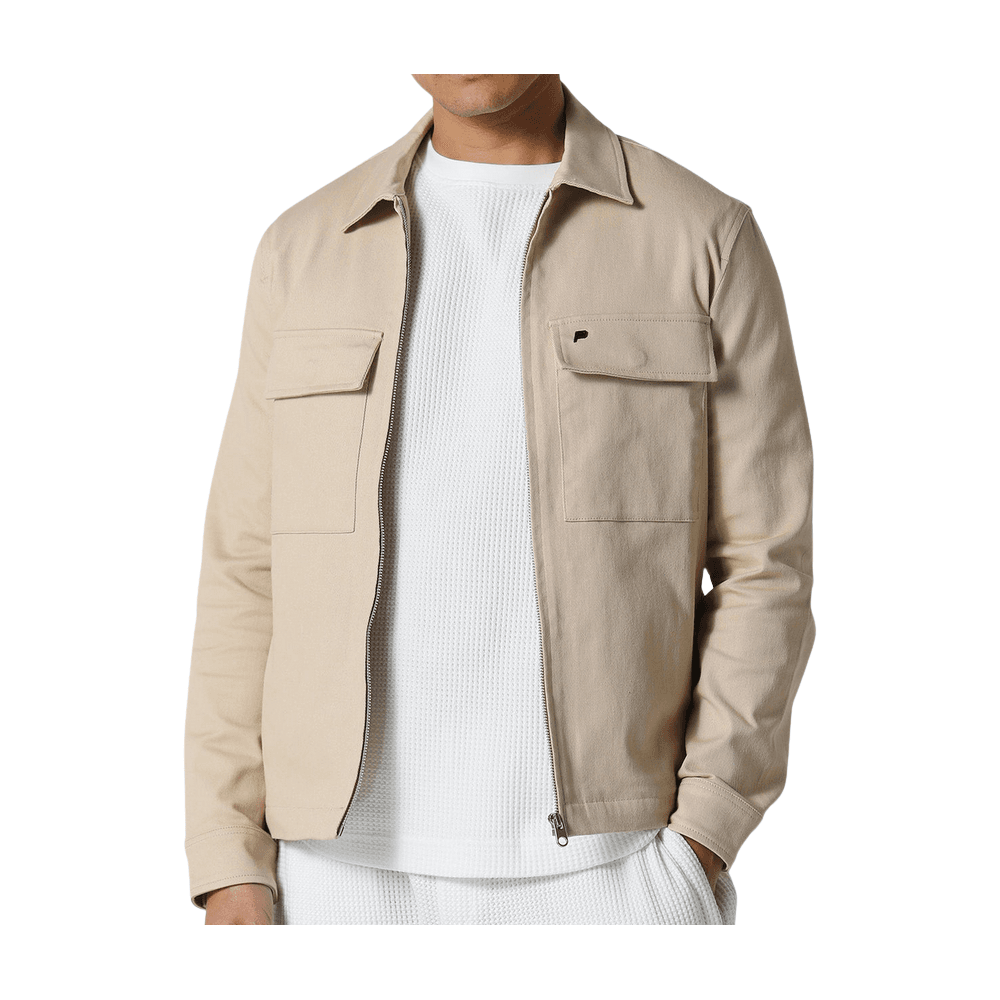 Clearlake Cotton Beige Overshirt