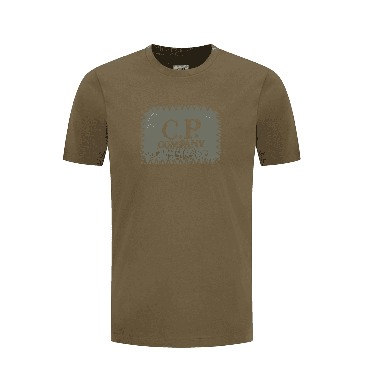 Patch logo Khaki T-Shirt