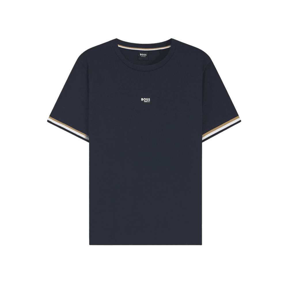 Iconic Stripe Navy Shorts Set
