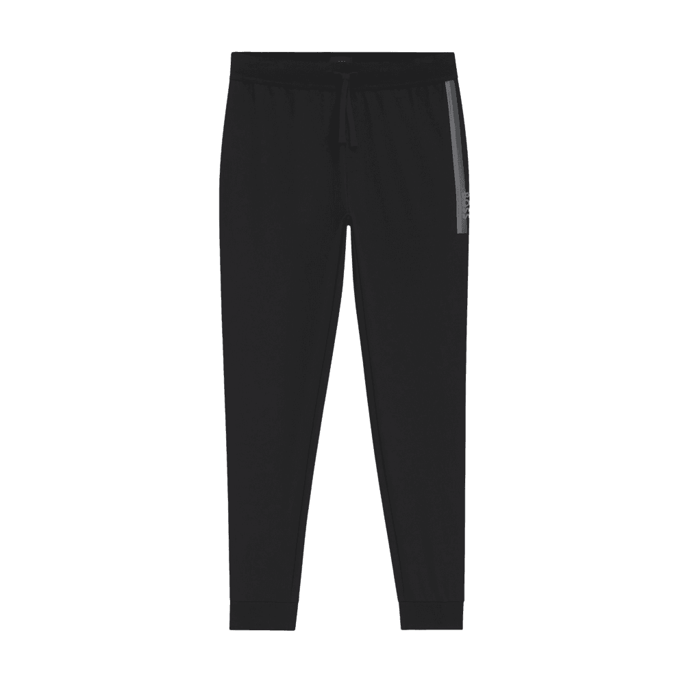 Authentic Cotton Black Tracksuit Bottoms