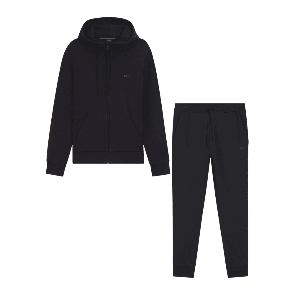 Saggy Hadiko Navy Zip Hooded Tracksuit