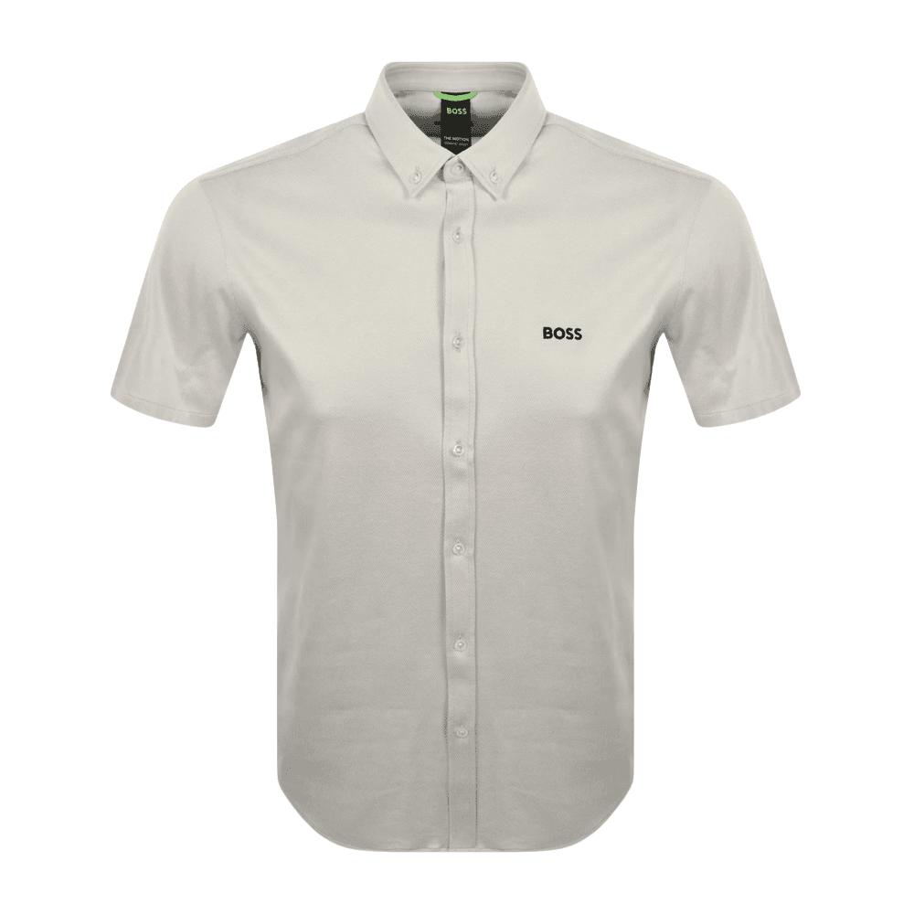 ST-Motion Beige Short Sleeve Shirt