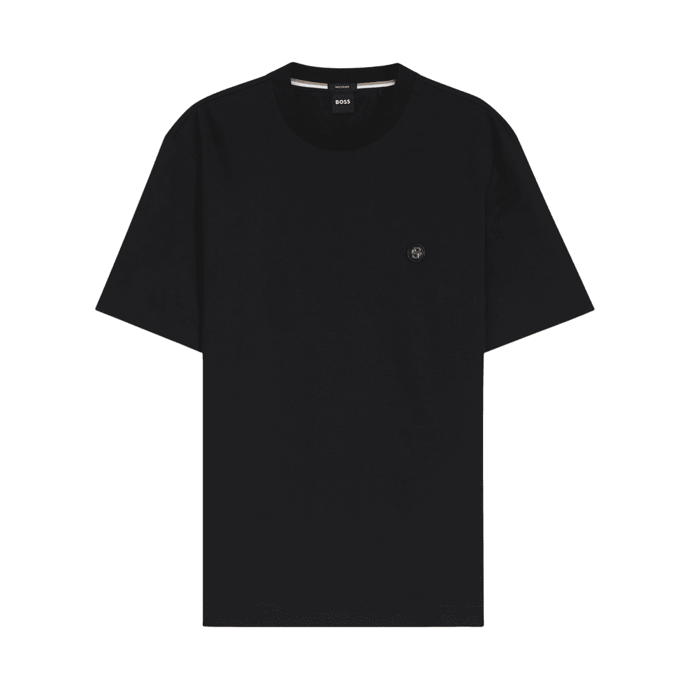 C-Taut 01 Logo Slim Fit Black T-Shirt