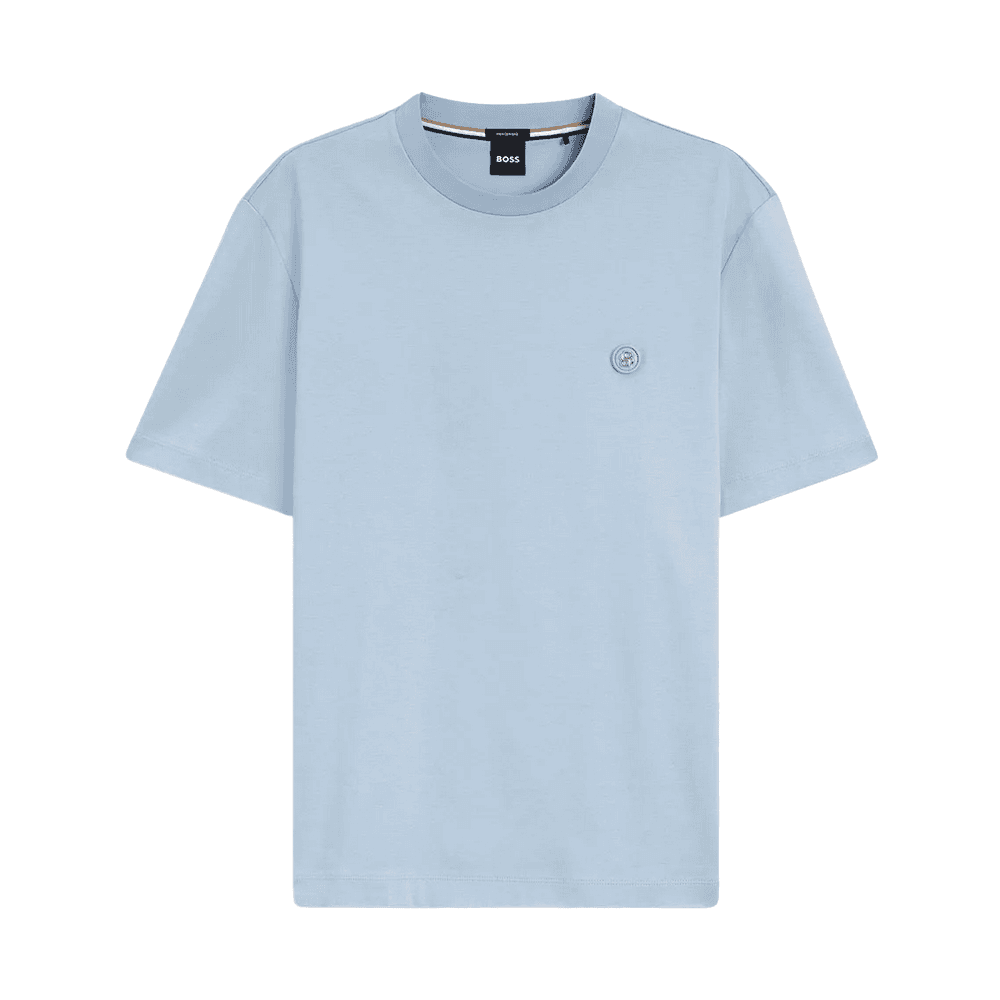 C-Taut 01 Logo Slim Fit Sky Blue T-Shirt