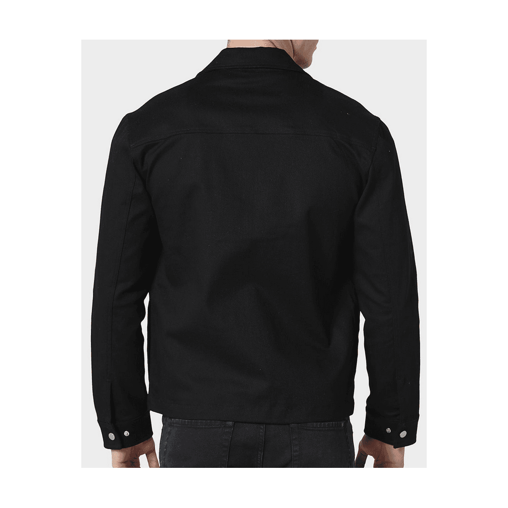 Clearlake Cotton Black Overshirt