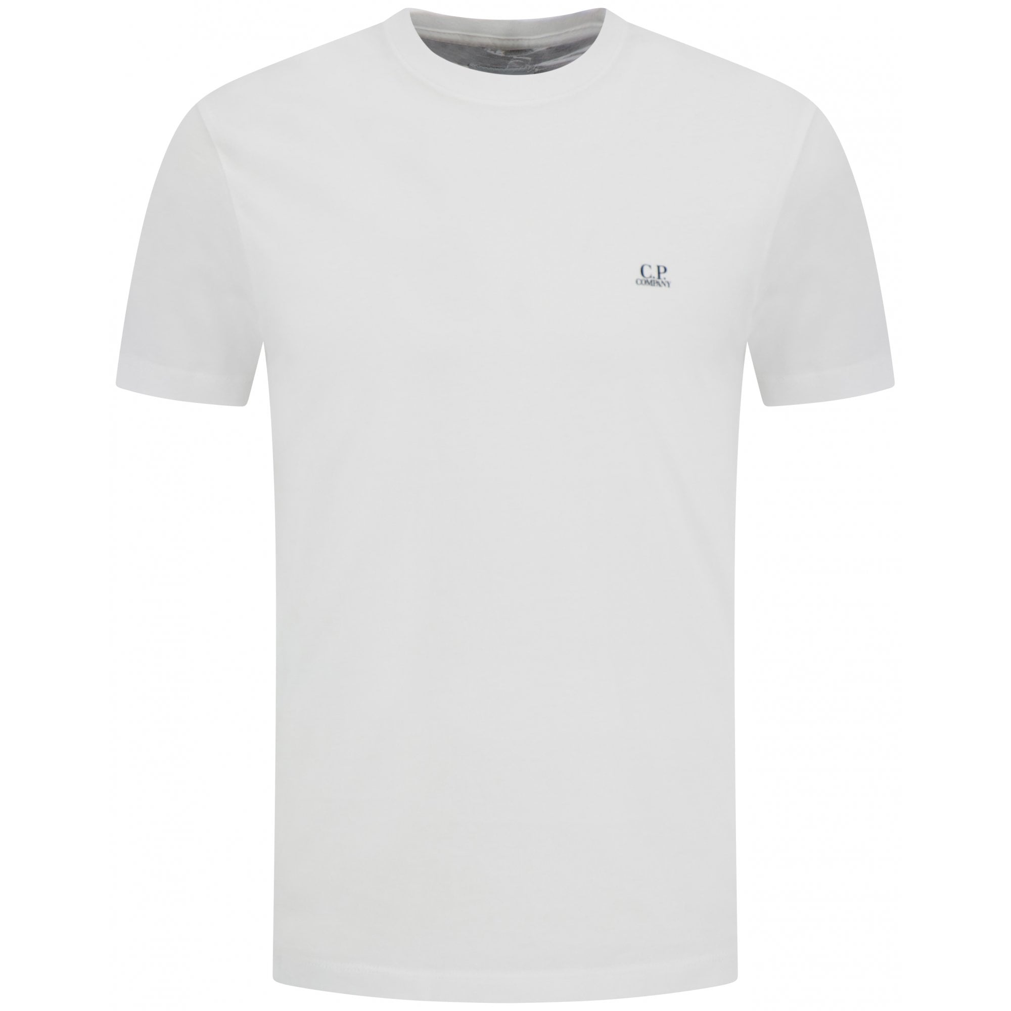 30/1 Goggle Graphic Print White T-Shirt