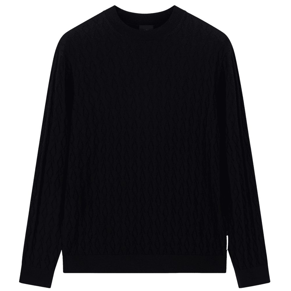 Monogram Black Knitwear Sweater