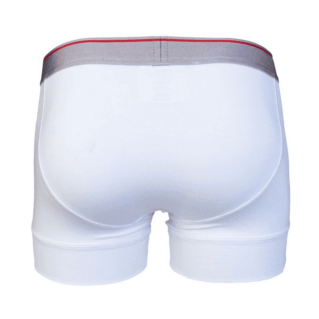 Cotton 2Pack White/Red Boxers