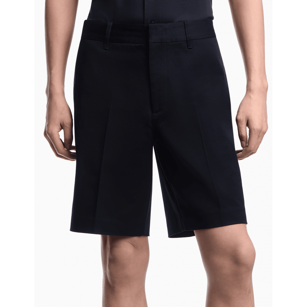 Comfort Cotton Navy Chino Shorts